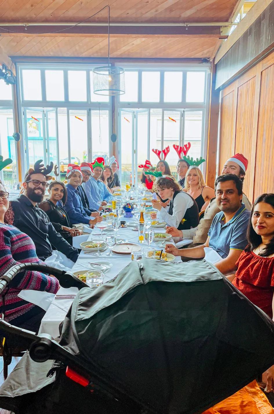  We work and eat together at CodeClouds