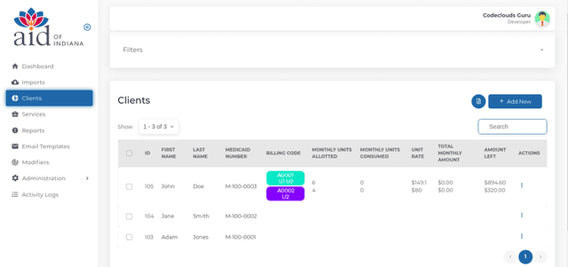 Application UI 3