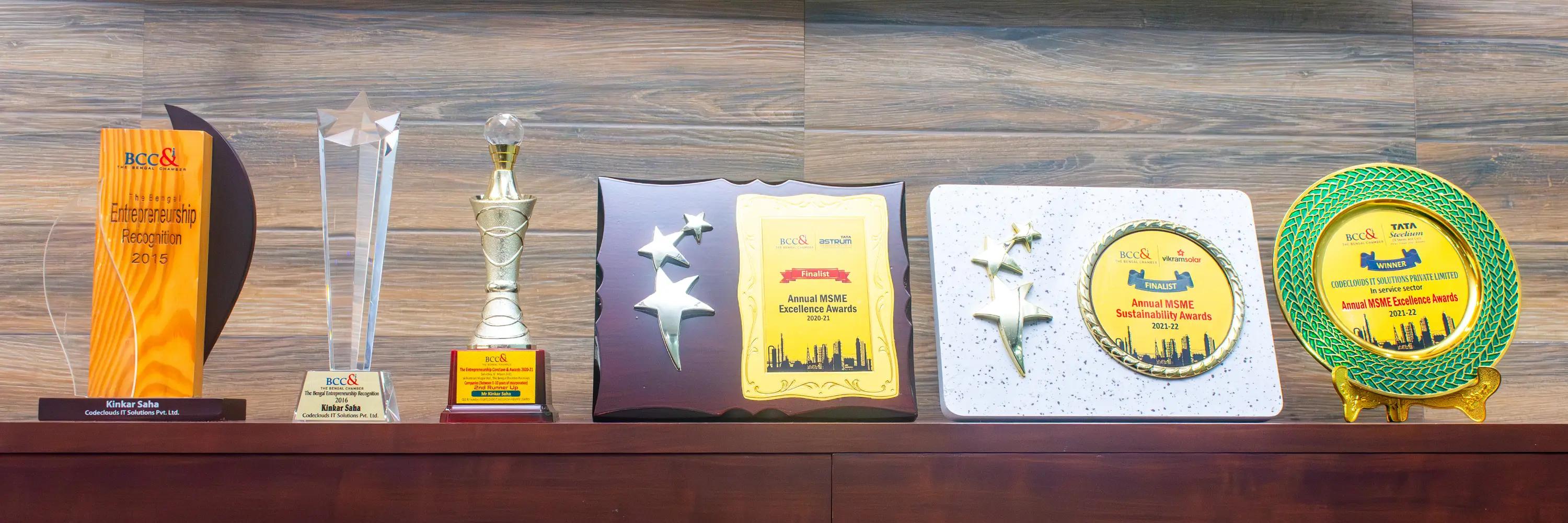 awards and recognition received by CodeClouds