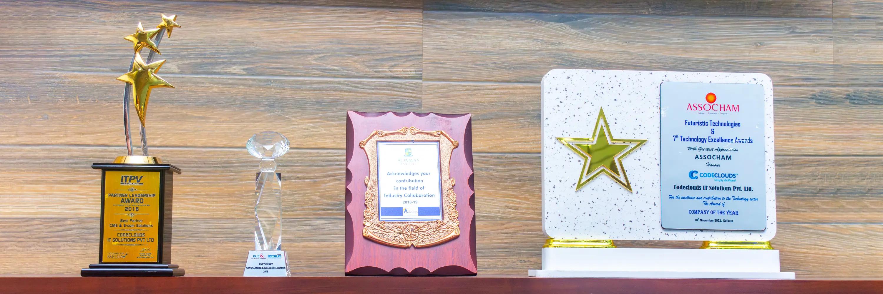 awards and recognition received by CodeClouds